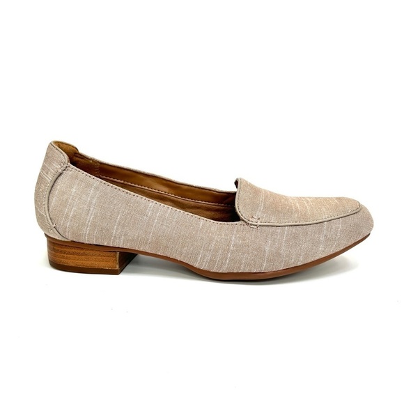 Clarks Keesha Luca Slip On Loafers Business Casual Academia Taupe, Size 9 - Picture 4 of 13